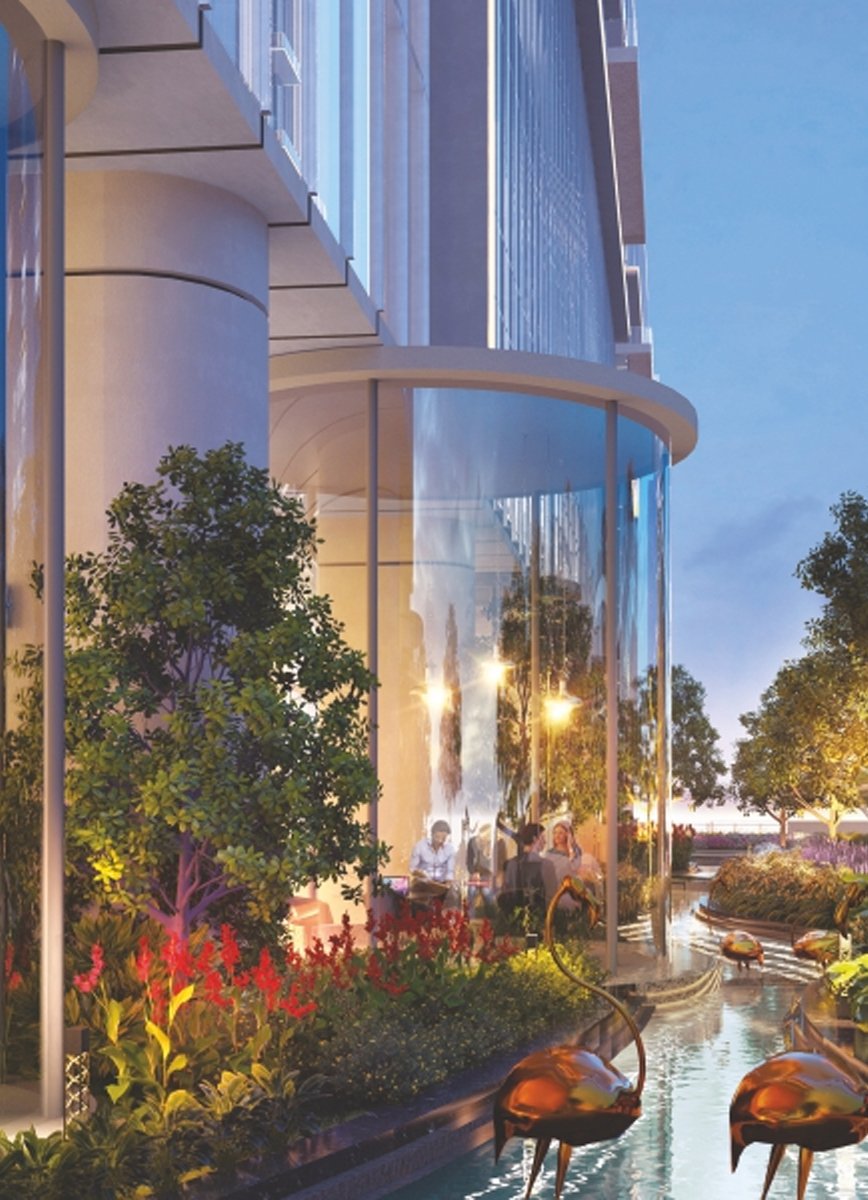 Illustrated layout of The Flagship project